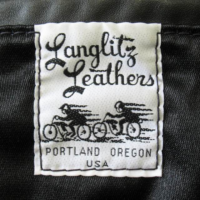 【中古】ラングリッツレザー Langlitz Leathers "Columbia" コロンビア 2way ダブル ライダース ジャケット