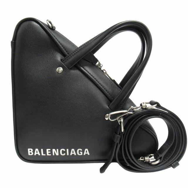 【中古】バレンシアガ BALENCIAGA トライアングル ダッフルバッグ XS ハンドバッグ ショルダーバッグ クロスボディ