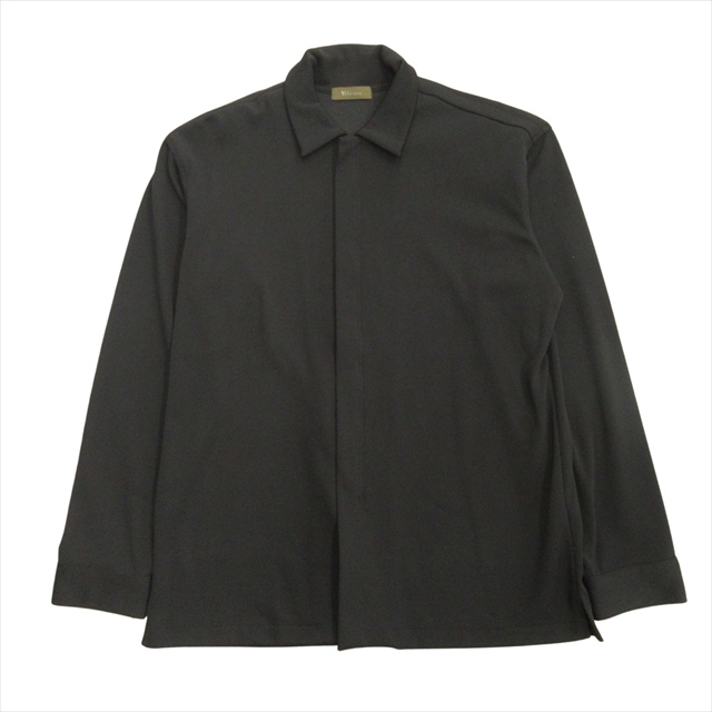 【中古】美品 96aw ワイズフォーメン Y's for men ヨウジヤマモト YOHJI YAMAMOTO ジップアップ シャツ ジャケット