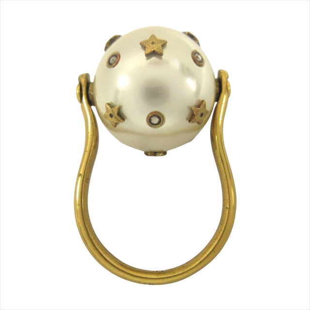 Christian Dior ディオール パールリング クリスチャン・ディオール