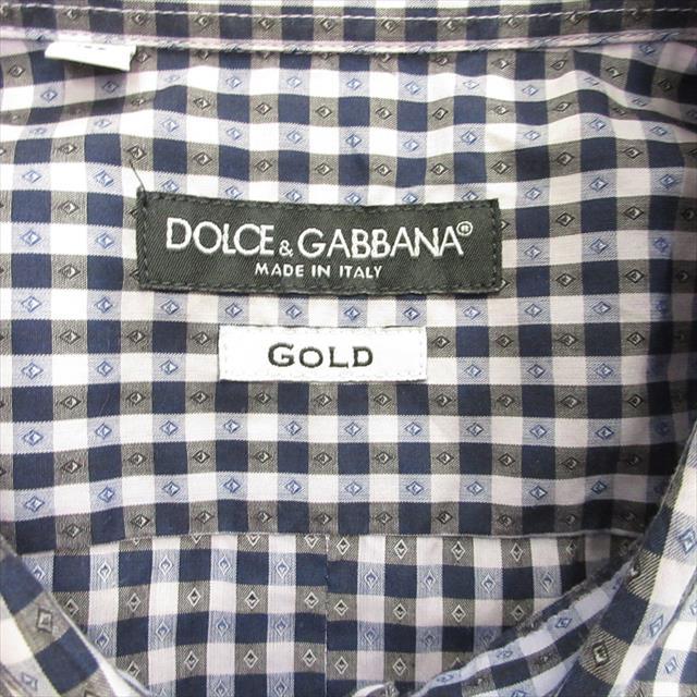 中古】美品 ドルチェ&ガッバーナ ゴールド ドルガバ DOLCE&GABBANA