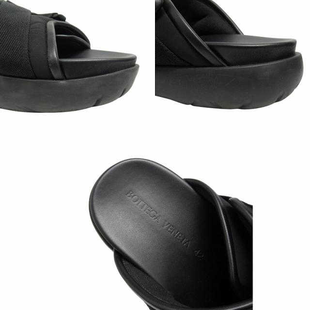中古】ボッテガヴェネタ スナップ スライド サンダル ファブリック