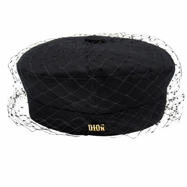 中古】美品 クリスチャンディオール Christian Dior アーティ ベール付