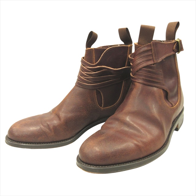 【中古】アナトミカ ANATOMICA アンダルシア クルーザード ブーツ ANDALUSIA CRUZADO BOOTS レザー シューズ 中古】アナトミカ ANATOMICA アンダルシア クルーザード ブーツ