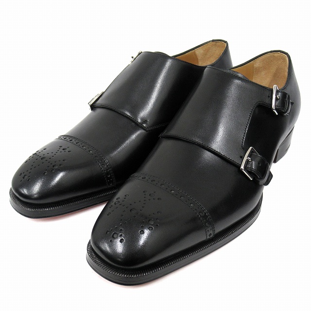 中古】未使用品 エルメス HERMES ダブルモンクストラップ ドレス