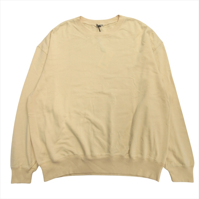中古】23aw オーラリー AURALEE スーパーハイゲージ スウェット プル  