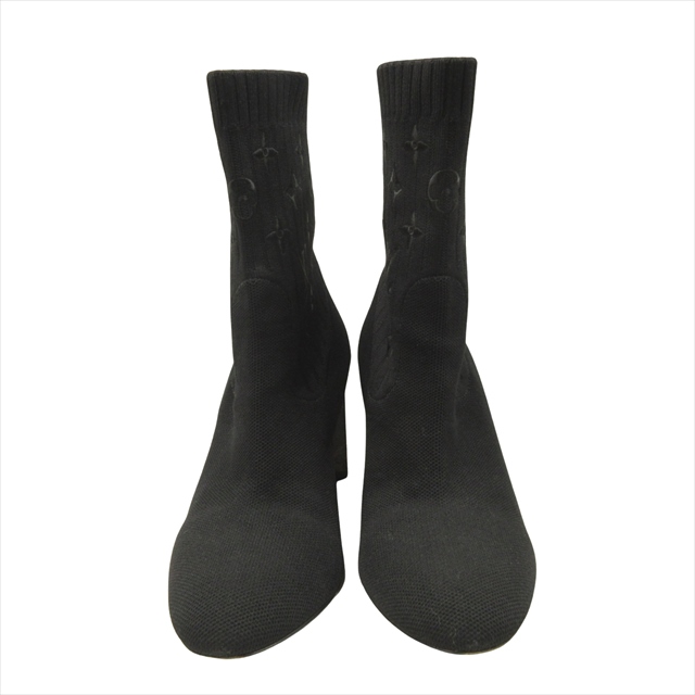 中古】美品 ルイヴィトン LOUIS VUITTON シルエット アンクルブーツ