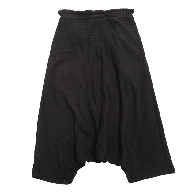 【中古】22ss ワイズ Y's ドローコード ニット サルエル パンツ ペンギン イージー クロップド ヨウジヤマモト