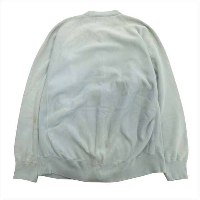 【中古】美品 24aw シュガーヒル SUGARHILL エイジドジップアップ スウェット シャツ AGED ZIP-UP SWEAT SHIRT 中古】美品 24aw シュガーヒル SUGARHILL エイジドジップアップ