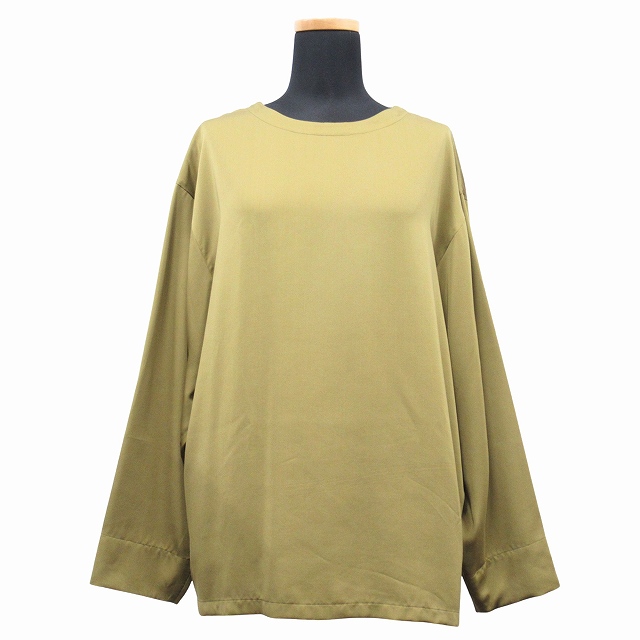 【中古】未使用品 アーツ&サイエンス ARTS & SCIENCE ARTS&SCIENCE シルク プルオーバー シャツ カットソー サイズ1