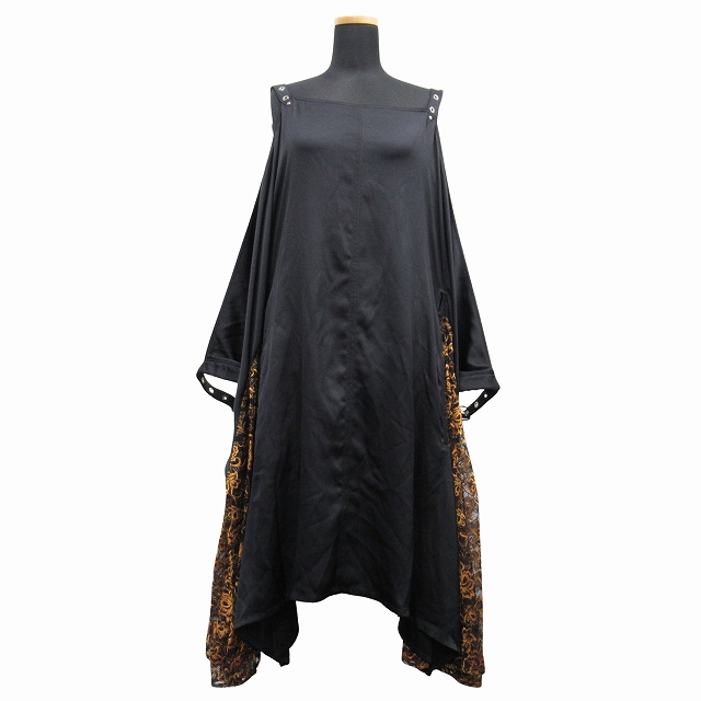 BURBERRY バーバリーロンドン シルク100 ワンピース 大きいサイズ 大きいサイズ／美品】バーバリーロンドン シルク100％ ロング