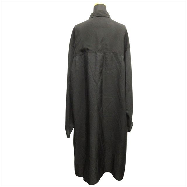【中古】ワイズバングオン Y's BANG ON! ヨウジヤマモト Yohji Yamamoto キュプラ ロング シャツ ワンピース 中古】ワイズバングオン Y's BANG ON! ヨウジヤマモト Yohji Yamamoto