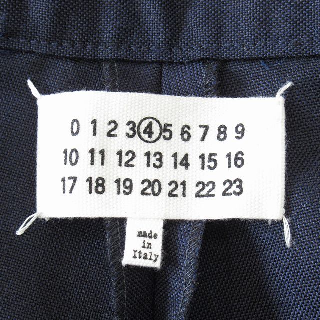 【中古】美品 21AE メゾンマルジェラ 4 Maison Margiela 4 モヘヤ混 スリム スラックス パンツ 4ステッチ サイズ40 中古】美品 21AE メゾンマルジェラ 4 Maison Margiela 4 モヘヤ混