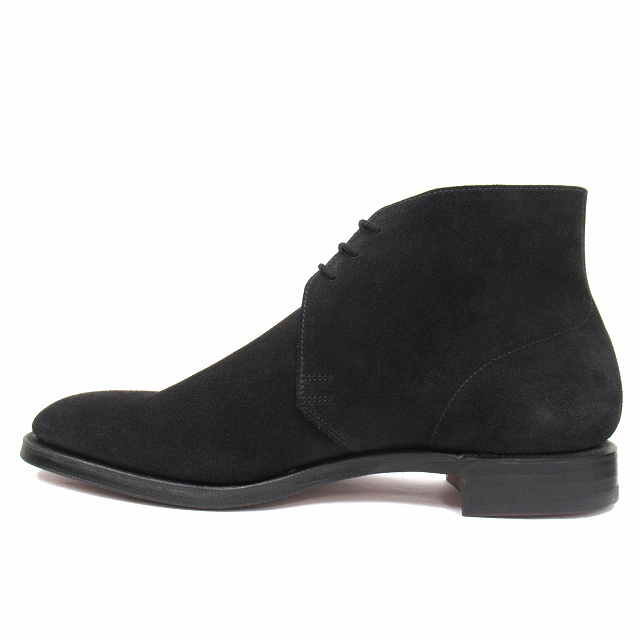 【中古】未使用品 クロケット&ジョーンズ CROCKETT&JONES "CHUKKA" チャッカ ブーツ シューズ スエードレザー ◆８