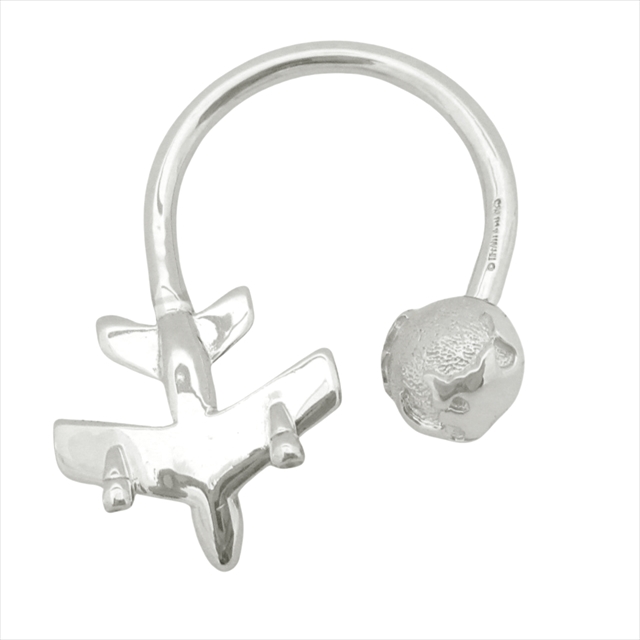 中古】新品仕上げ済 極美品 ティファニー TIFFANY & CO. 飛行機 地球儀