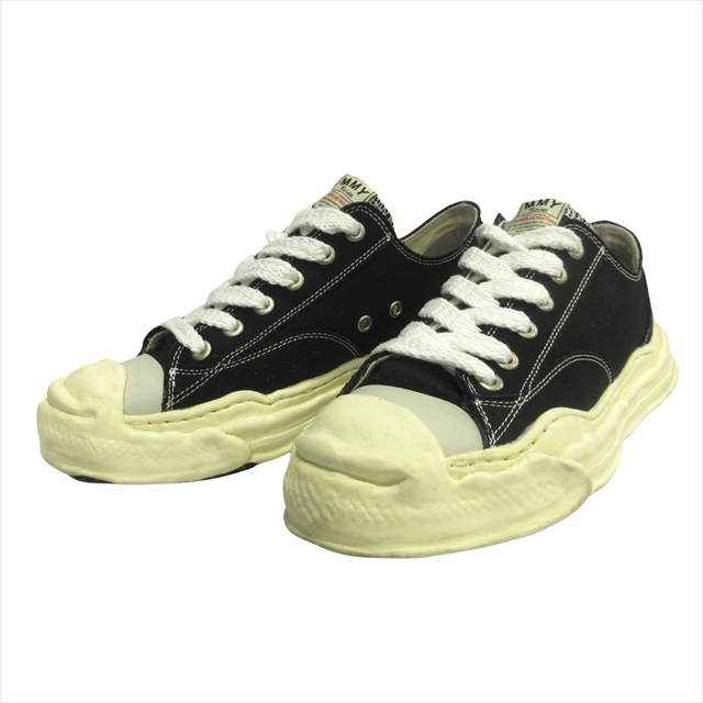 【中古】美品 メゾン ミハラヤスヒロ Maison MIHARA YASUHIRO ハンク キャンバス スニーカー "HANK" OG Sole