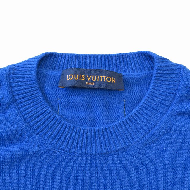 中古】極美品 21AW ルイヴィトン LOUIS VUITTON LVカフス カシミヤ