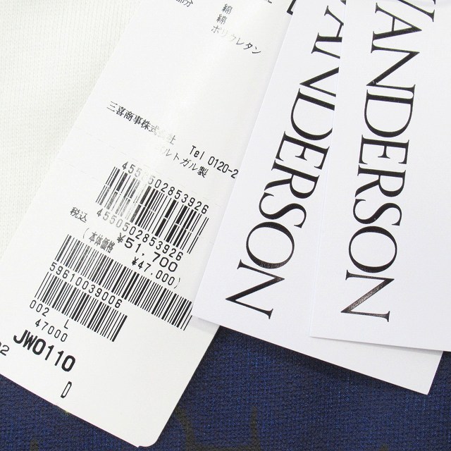 【中古】未使用品 ジェイダブリューアンダーソン JWアンダーソン J.W.ANDERSON DREAM OF CHEESE スウェット シャツ