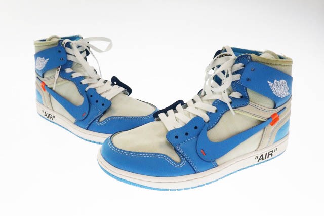 中古 ナイキ Nike Off White オフホワイト The Ten Air Jordan 1 Nrg Unc Aq0818 148 0110 100の通販はau Pay マーケット ブランド古着のベクトル