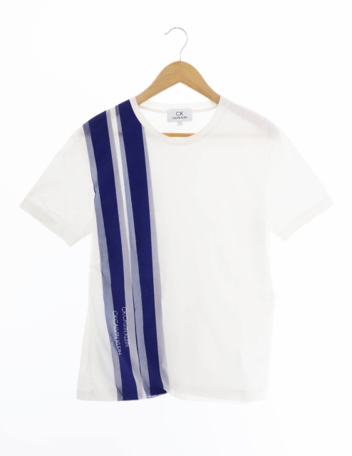 中古 シーケーカルバンクライン Ck Calvin Klein 19ss ロゴ メッシュ 半袖 Tシャツ L 白 0412 0010の通販はau Pay マーケット ブランド古着のベクトル