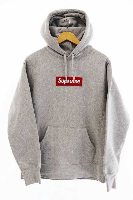 box logo hooded sweatshirt