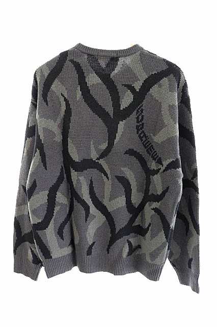 supreme camo sweater