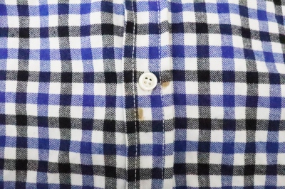 中古 ロンハーマン Ron Herman Rhc L S Check Shirt チェック シャツ 1322 S 白 青 0513 0012の通販はau Pay マーケット ブランド古着のベクトル