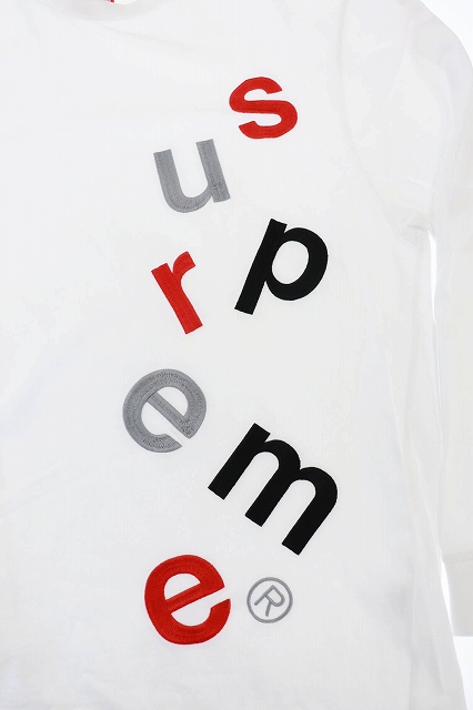 【上品】 Supreme 20AW シュプリーム Tee L/S Logo Scatter - Tシャツ/カットソー(七分/長袖)