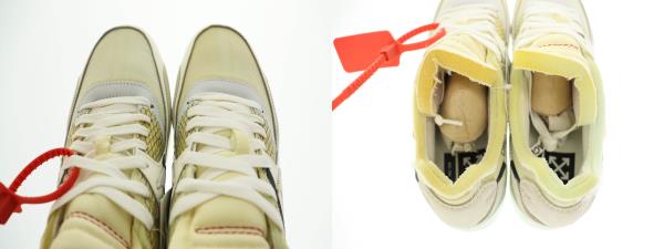 中古】ナイキ ×オフホワイト THE TEN AIR MAX 90 ザ テン エア