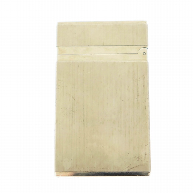 【中古】エステーデュポン S.T.DUPONT LINE2 ライン2 ヘアライン ローラー式 ライター シルバー ●▲ 250430