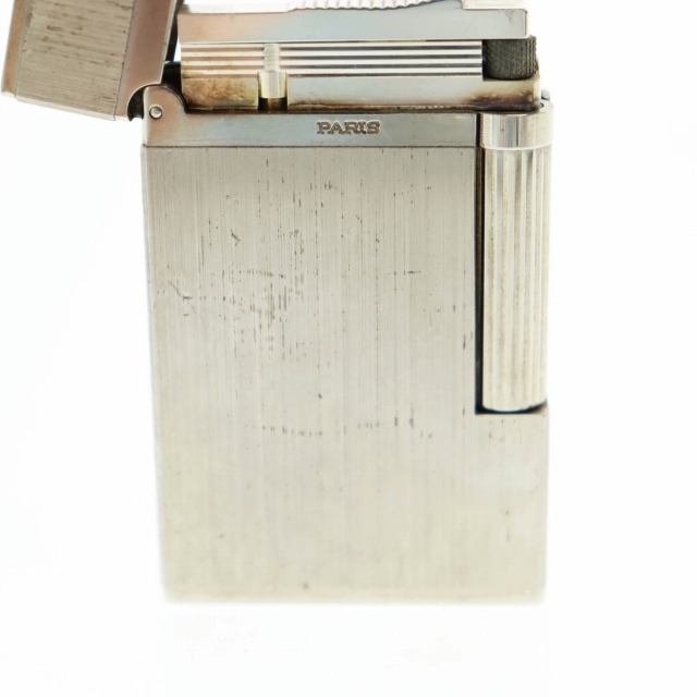 【中古】エステーデュポン S.T.DUPONT LINE2 ライン2 ヘアライン ローラー式 ライター シルバー ●▲ 250430