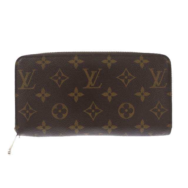 ルイヴィトン LOUIS VUITTON モノグラム ジッピー ウォレット ラウンド