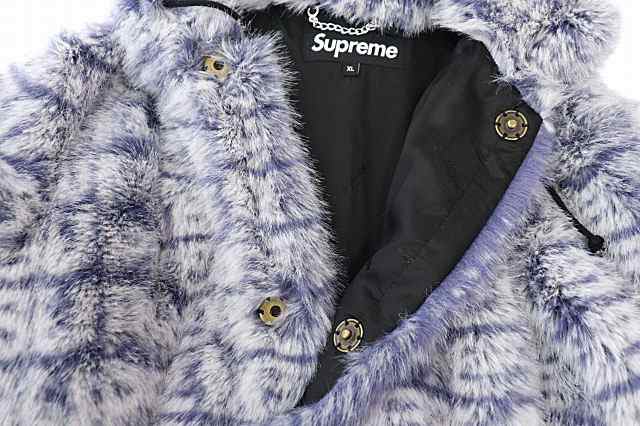 中古】シュプリーム SUPREME 22SS Faux fur hooded Coat フォックス