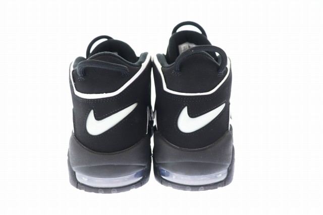 中古】ナイキ NIKE AIR MORE UPTEMPO BLACK WHITE エア モア アップ