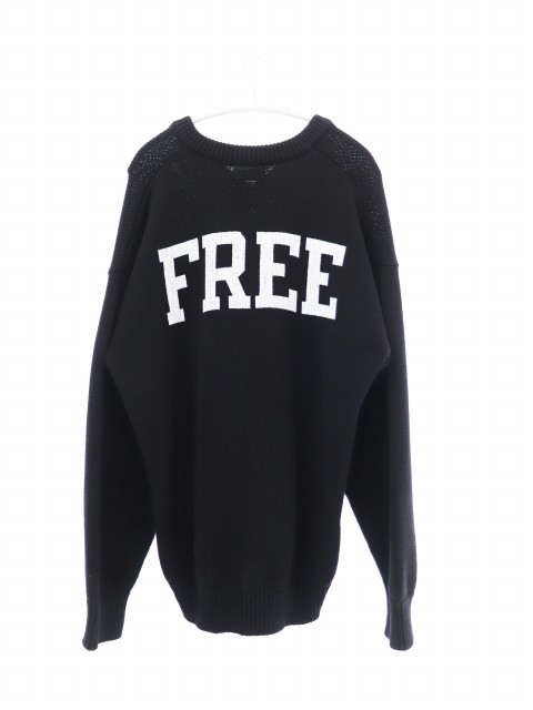 中古】バレンシアガ BALENCIAGA 21AW FREE INTARSIA KNIT V-NECK