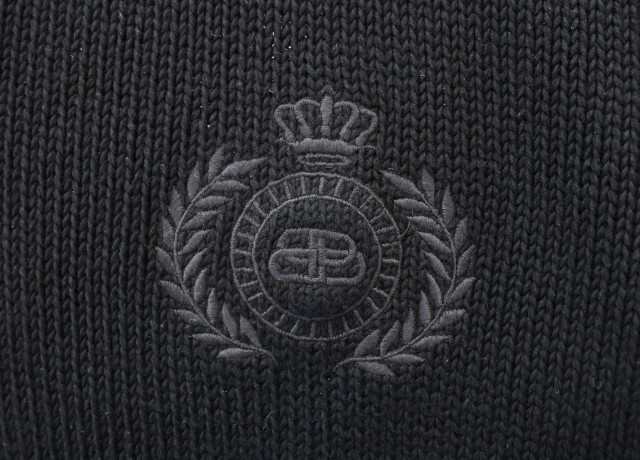 モンクレール 21AW logo-intarsia knitted jumper735cmゆき丈