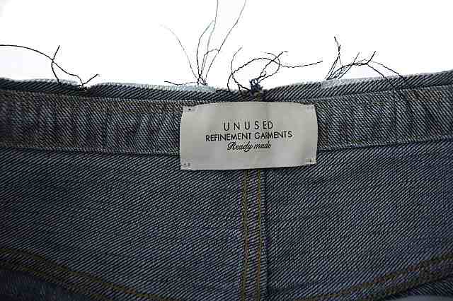 中古】アンユーズド UNUSED 21SS 12.5oz easy denim pants 12.5オンス