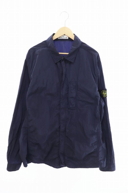 69cmSTONE ISLAND nylon metal shirt jacket  S