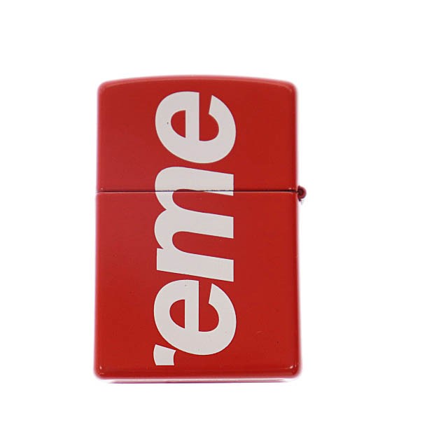 SUPREME シュプリーム 21SS Logo Zippo Red ロゴ ジッポ レッド ライター-