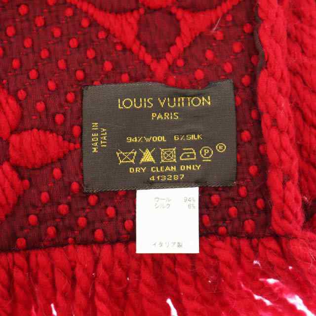 中古】ルイヴィトン LOUIS VUITTON エシャルプ ロゴマニア モノグラム