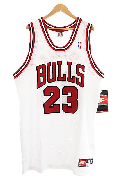 【中古】ナイキ NIKE VINTAGE 90s 1997-1998 MICHAEL JORDAN JERSEY CHICAGO BULLS ゲーム シャツ XL■ 230413/103