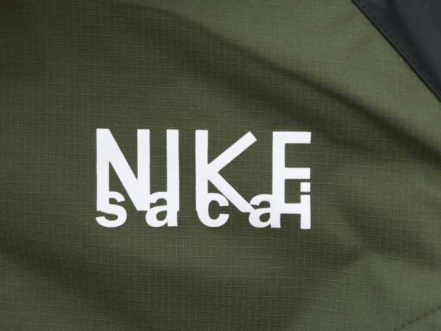 中古】ナイキ NIKE × sacai サカイ Men's Full Zip Parker Khaki