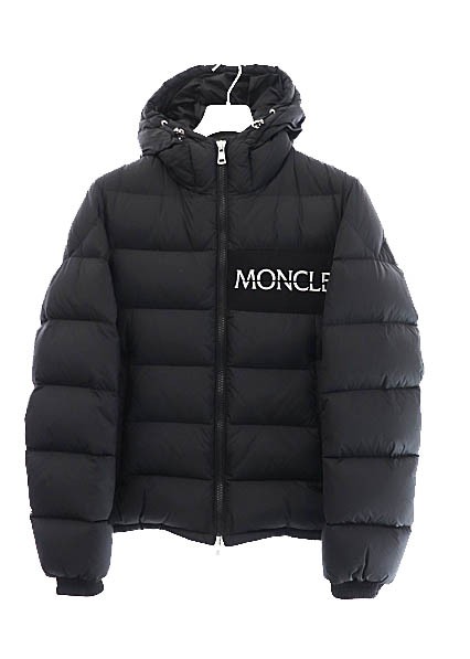 中古】モンクレール MONCLER 18AW AITON アイトン ロゴ 刺繍 ダウン ...