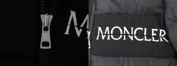 MONCLER モンクレール 18AW AITON GIUBBOTTO アイトンフーデッドダブルジップダウンジャケット D20914188405 68352 ブラック