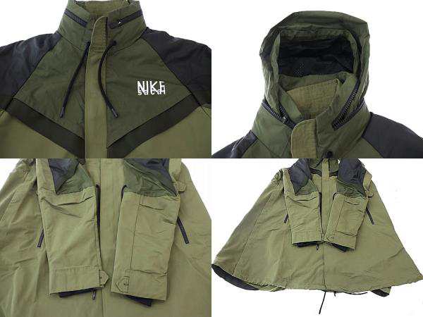 中古】ナイキ NIKE ×SACAI サカイ 22AW NRG Trench Jacket トレンチ