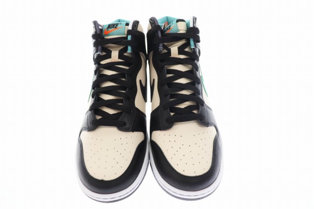 中古】ナイキ NIKE DUNK HIGH RETRO EMB PEARL WHITE AND WASHED TEAL