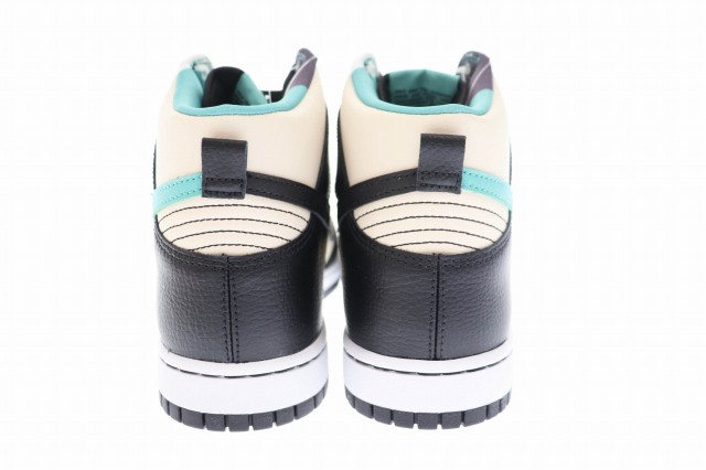 中古】ナイキ NIKE DUNK HIGH RETRO EMB PEARL WHITE AND WASHED TEAL