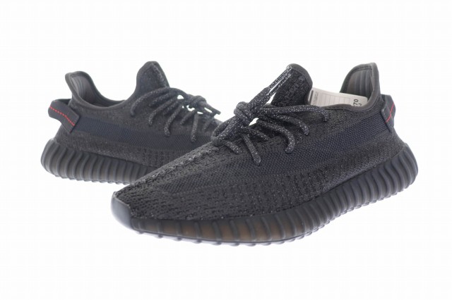 【中古】アディダス adidas Yeezy Boost 350 V2 Static Black Reflective FU9007 27 ☆AA★▲■ 230620/107