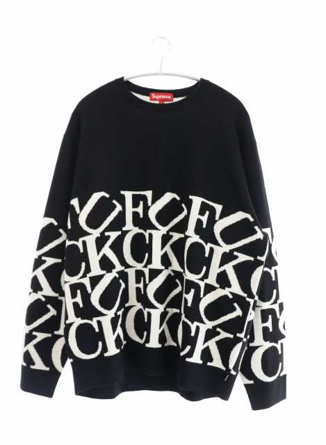 限定価格中 シュプリーム SUPREME 20AW Fuck Sweater ファック ロゴ