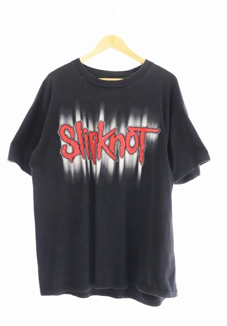 01 Slipknot バンド 両面プリント Tシャツ L コピーライト cygnus